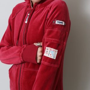 THE OLIVIA VELOUR HOODIE